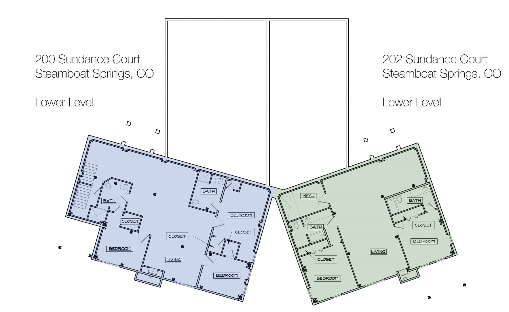 200 Sundance Court, Unit 1 Steamboat Springs, CO 80487 - Photo 49 of 50 View of floor plan