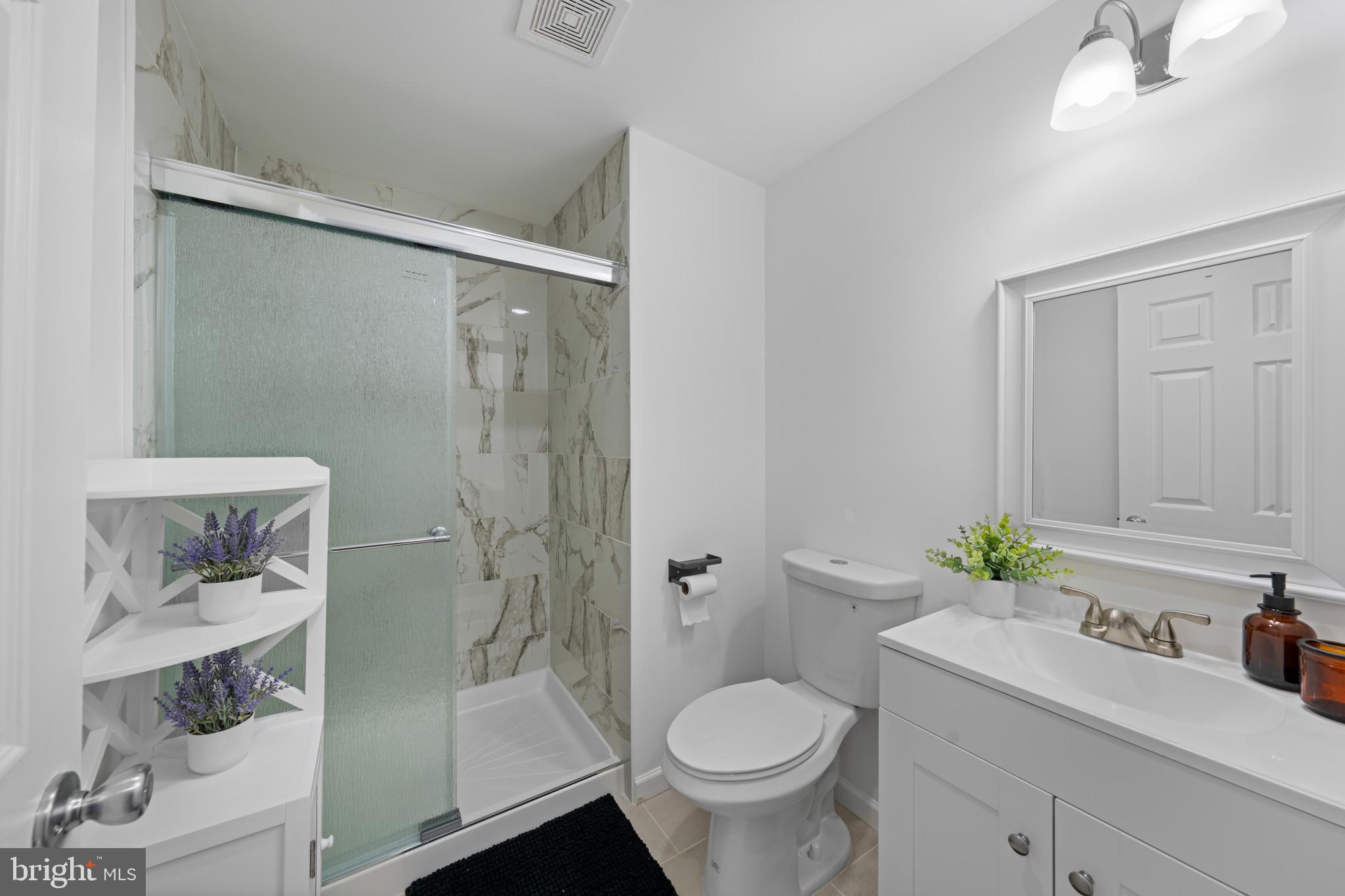 4132 Larson Lane Mount Airy, MD 21771 - Photo 8 of 40 Modern bathroom with sleek finishes.