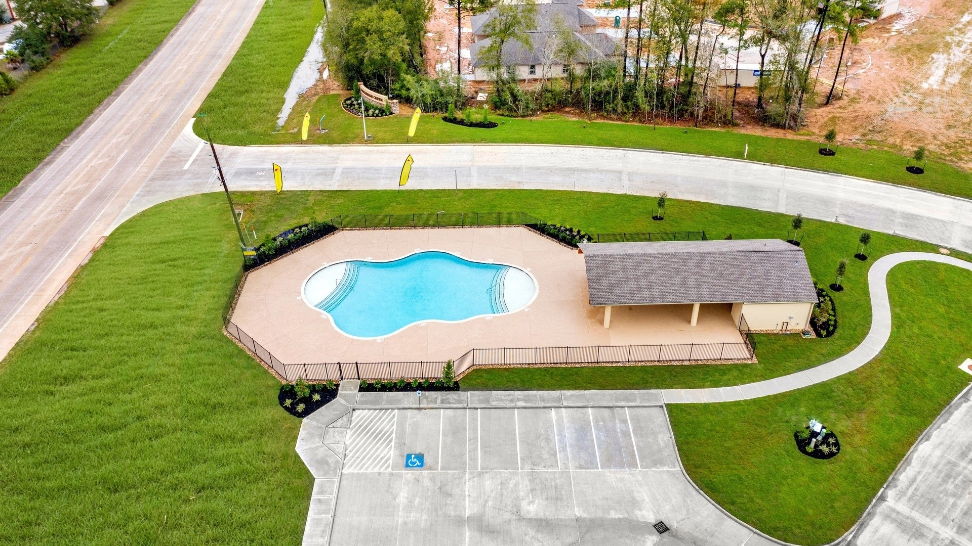 3765 Alexus Drive Conroe, TX 77301 - Photo 18 of 19 an aerial view of a house