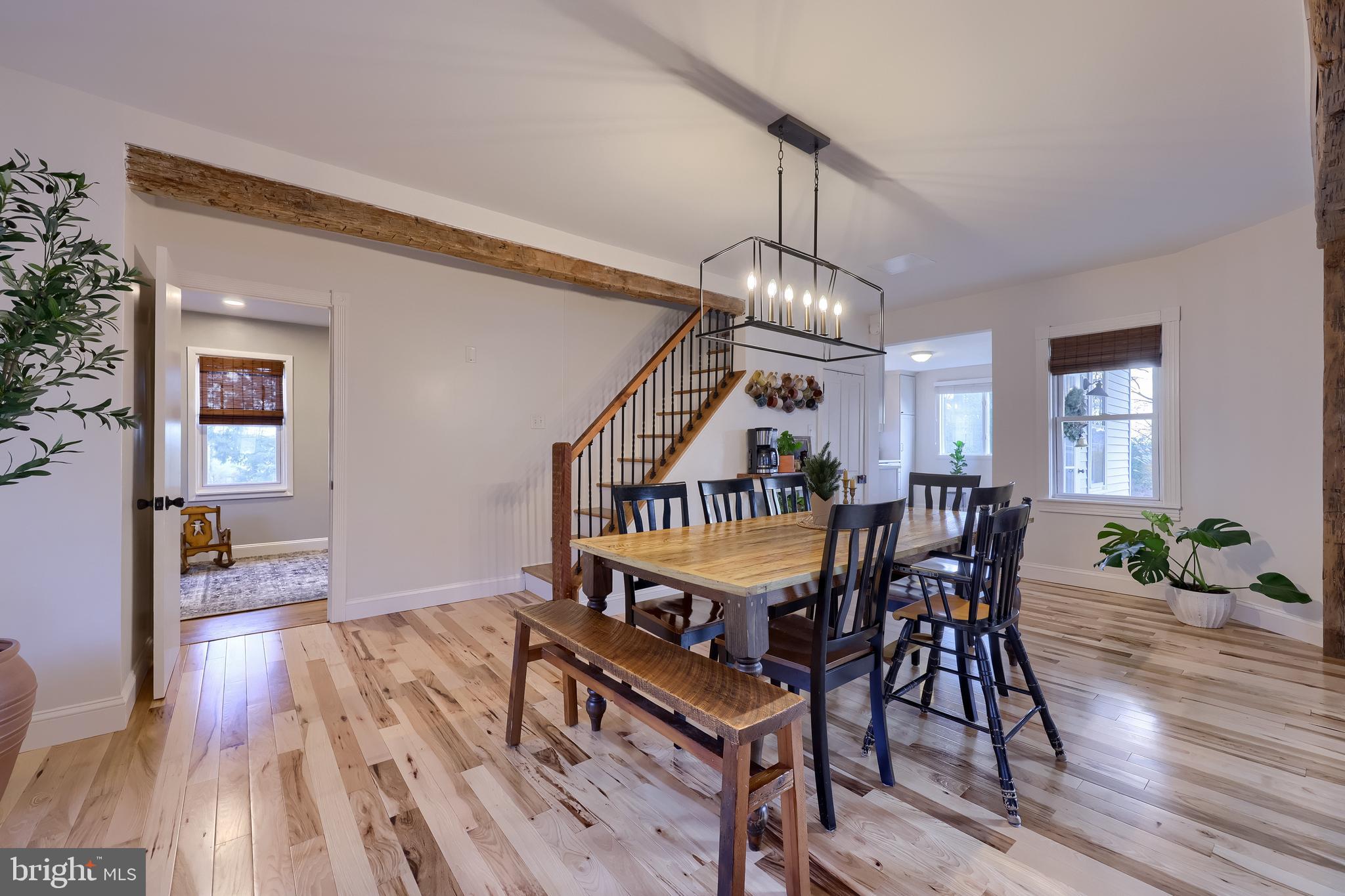 770 Mohns Hill Road Reading, PA 19608 - Photo 14 of 53 a dining room with furniture entryway and wooden floor