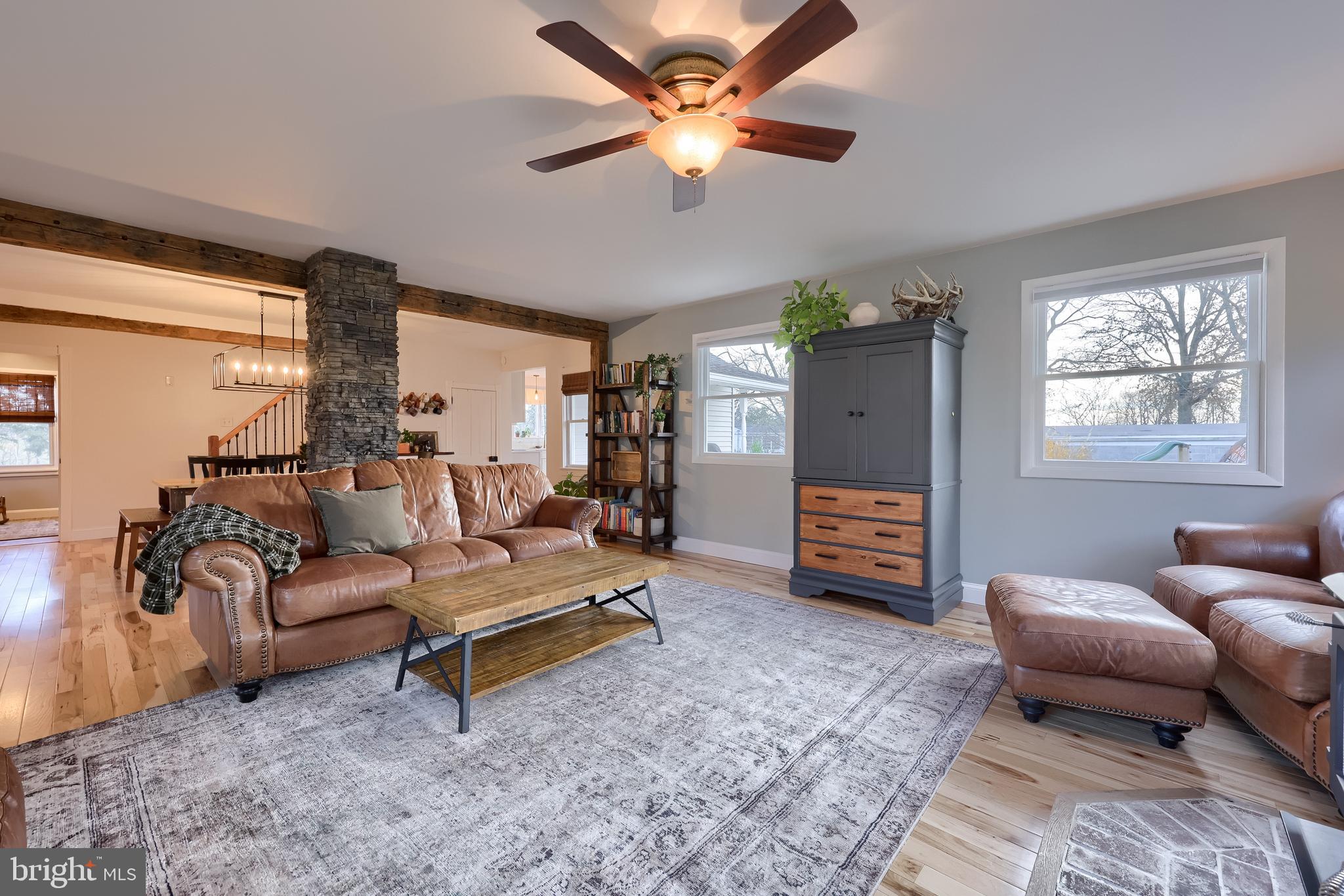 770 Mohns Hill Road Reading, PA 19608 - Photo 9 of 53 a living room with furniture and a flat screen tv