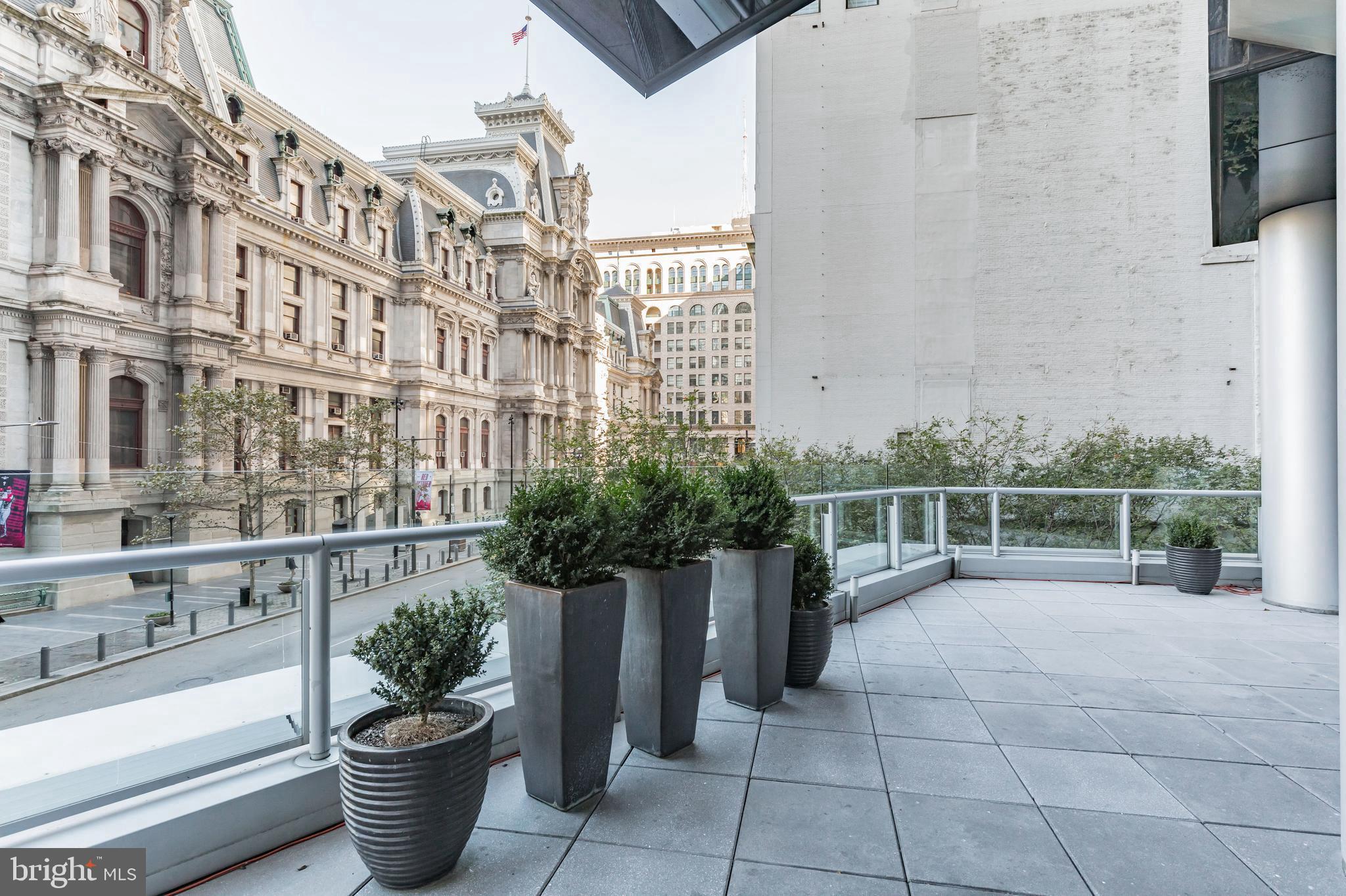 1414 South Penn Square, Unit 32F Philadelphia, PA 19102 - Photo 31 of 35 a view of building with potted plant