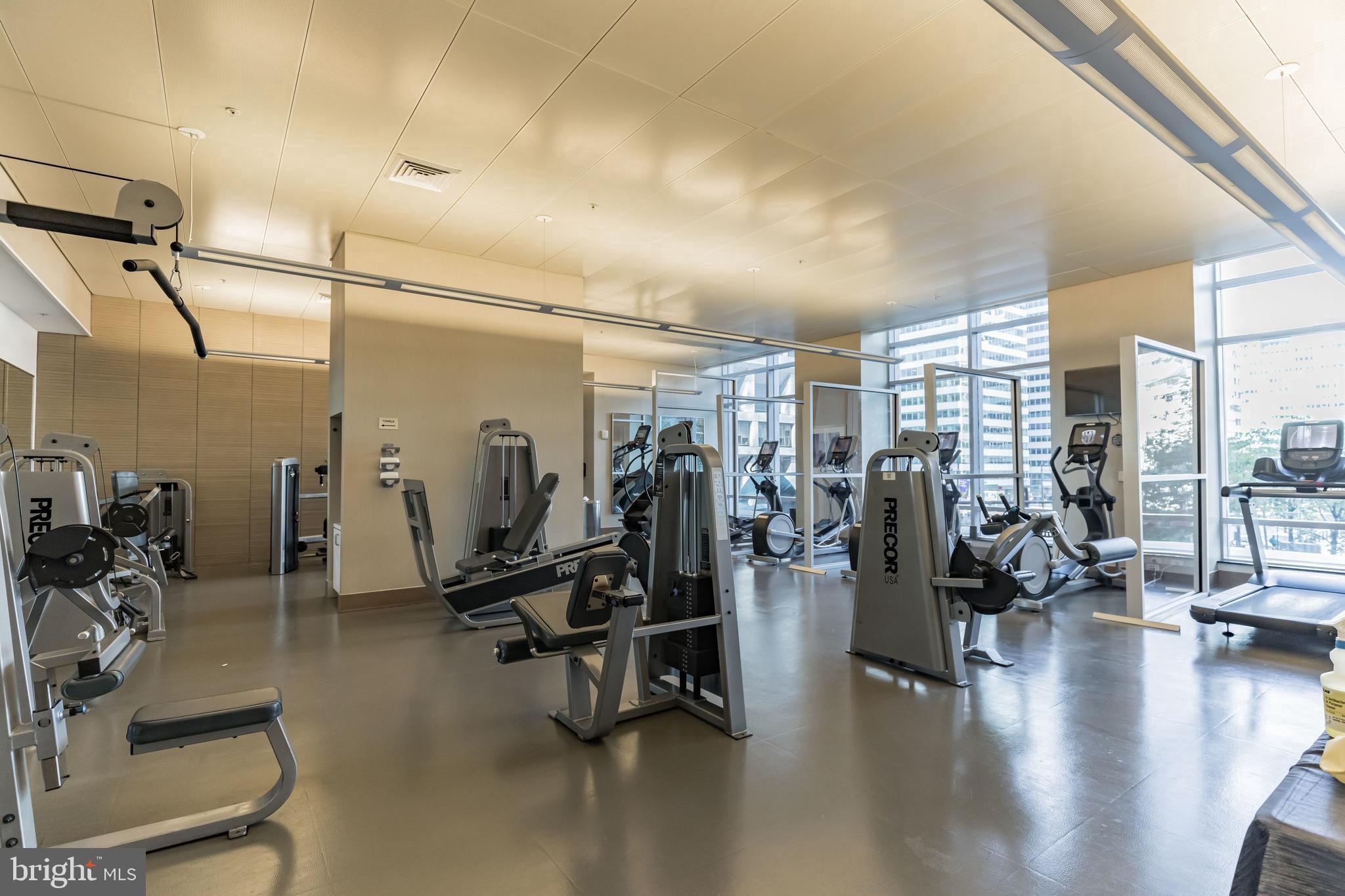 1414 South Penn Square, Unit 32F Philadelphia, PA 19102 - Photo 33 of 35 a view of a room with gym equipment