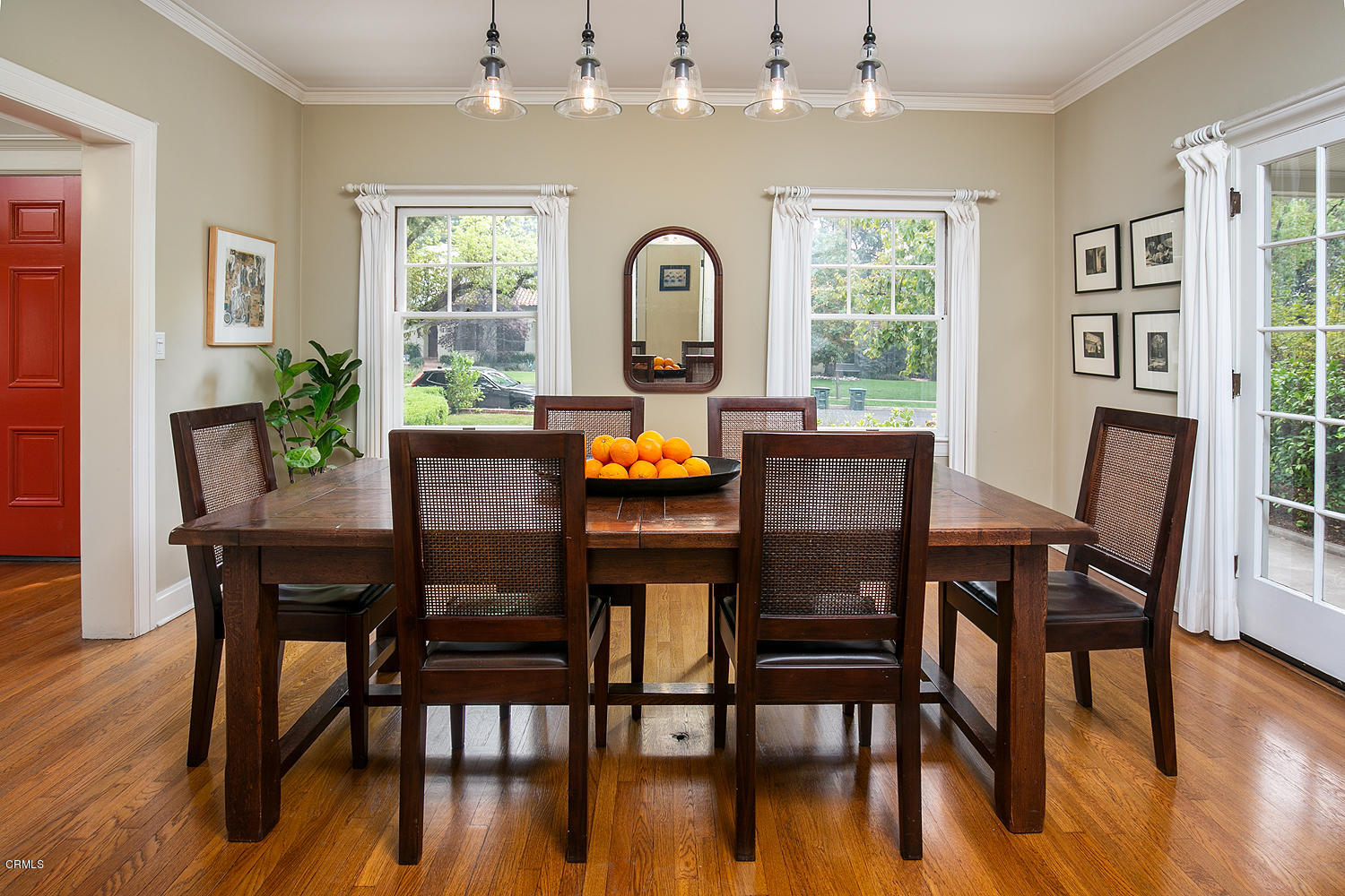 1041 Prospect Boulevard Pasadena, CA 91103 - Photo 14 of 47 a view of a dining room with furniture window and wooden floor