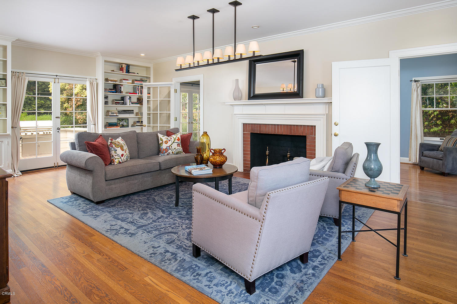 1041 Prospect Boulevard Pasadena, CA 91103 - Photo 6 of 47 a living room with furniture and a fireplace