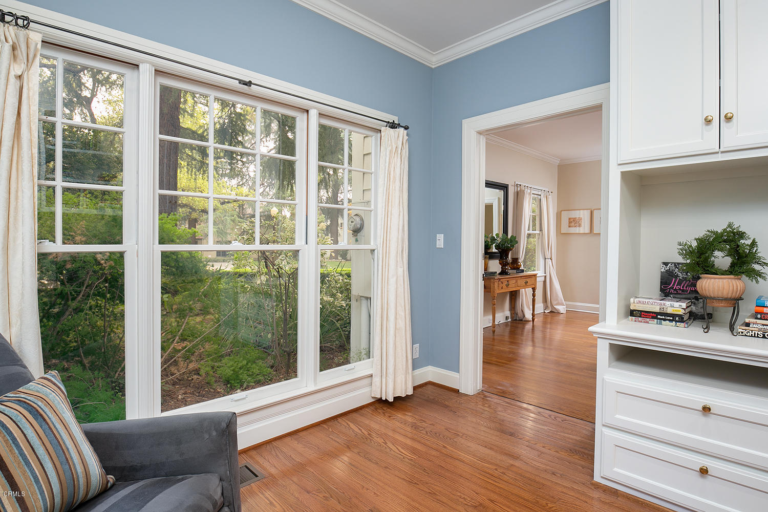 1041 Prospect Boulevard Pasadena, CA 91103 - Photo 10 of 47 a view of a livingroom with furniture and floor to ceiling window