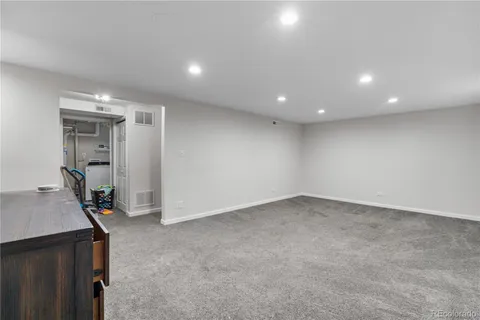 a view of empty room