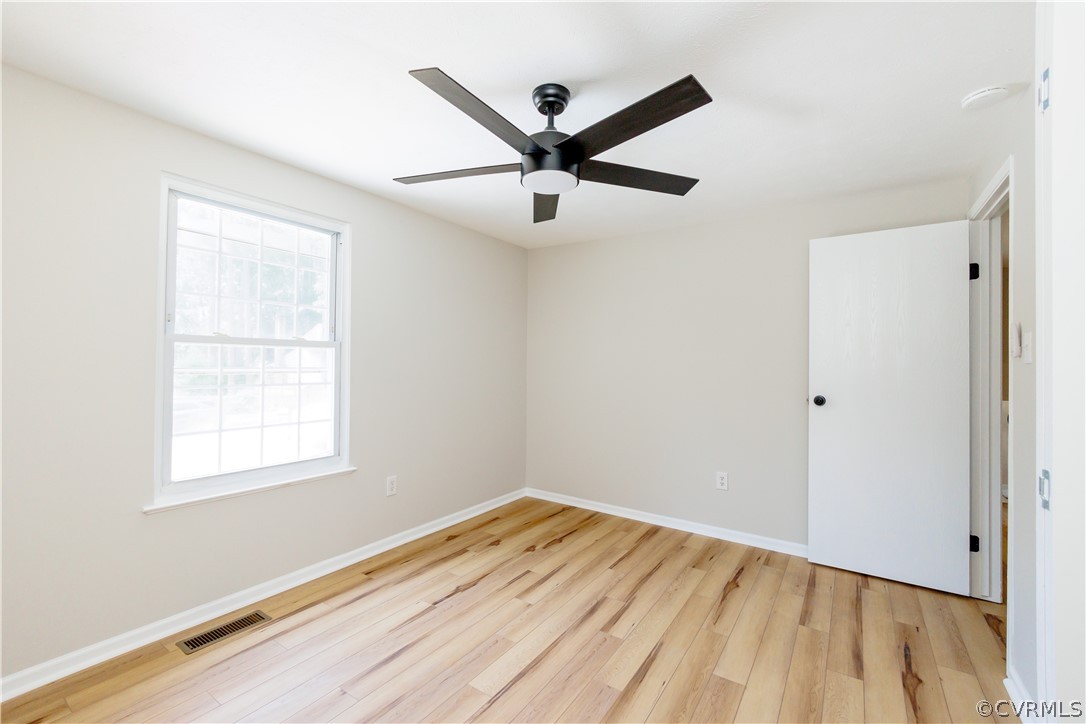 4719 Mill Park Circle Glen Allen, VA 23060 - Photo 35 of 49 a view of a ceiling fan and wooden floor