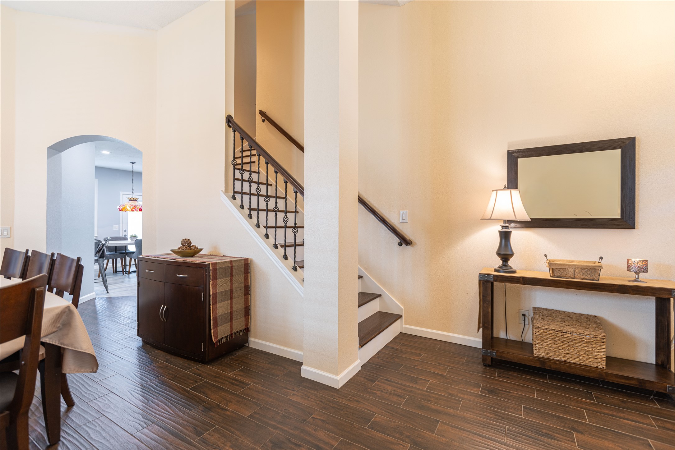 5922 Walkabout Way Katy, TX 77450 - Photo 25 of 38 Staircase leads to the upstairs living spaces
