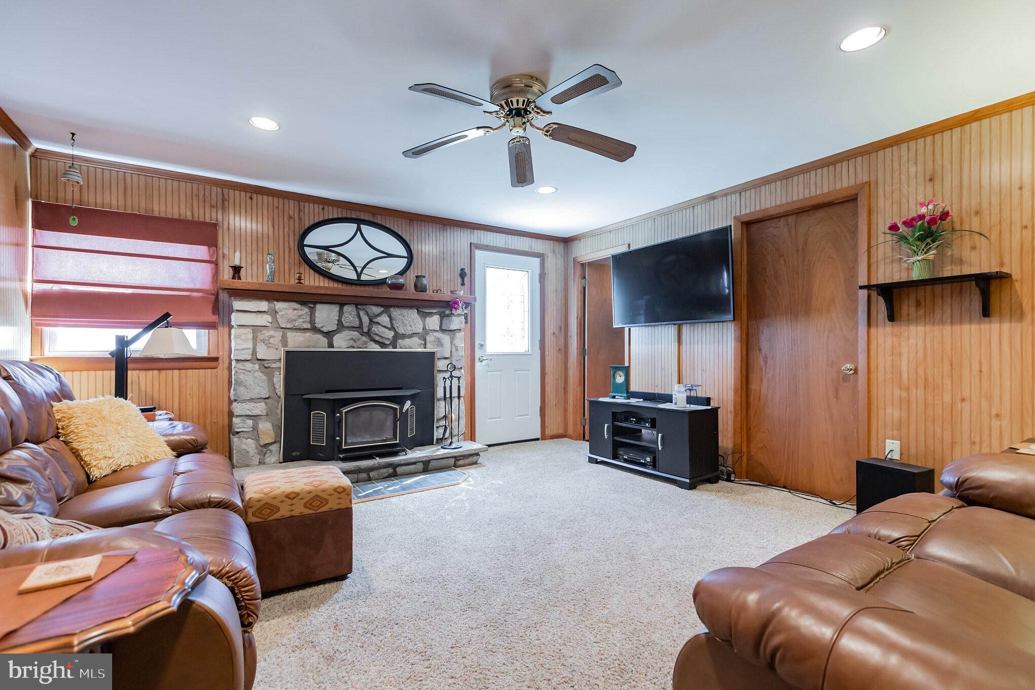 714 Spring Hill Road Feasterville-Trevose, PA 19053 - Photo 14 of 30 Family Room with Fireplace