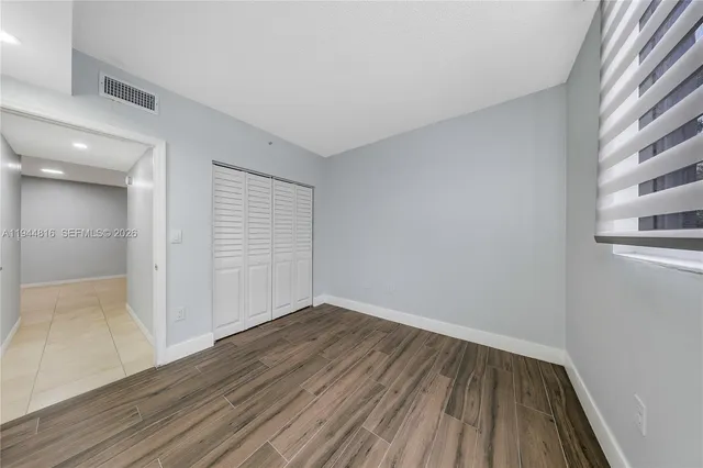 wooden floor in an empty room