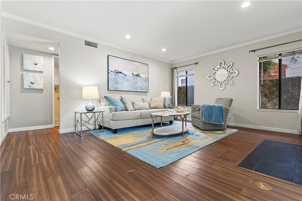 13 Recodo Irvine, CA 92620 - Photo 12 of 71 a living room with furniture and wooden floor
