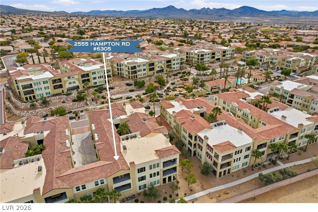 2555 Hampton Road, Unit 6305 Henderson, NV 89052 - Photo 5 of 55 Aerial View of community.
