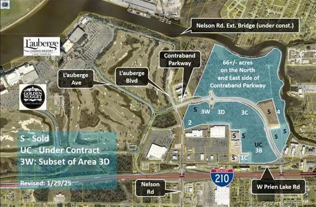 $1,200,000 | 0 Area 4 Off Contraband Pkwy Lake, Lake Charles, LA 70601
