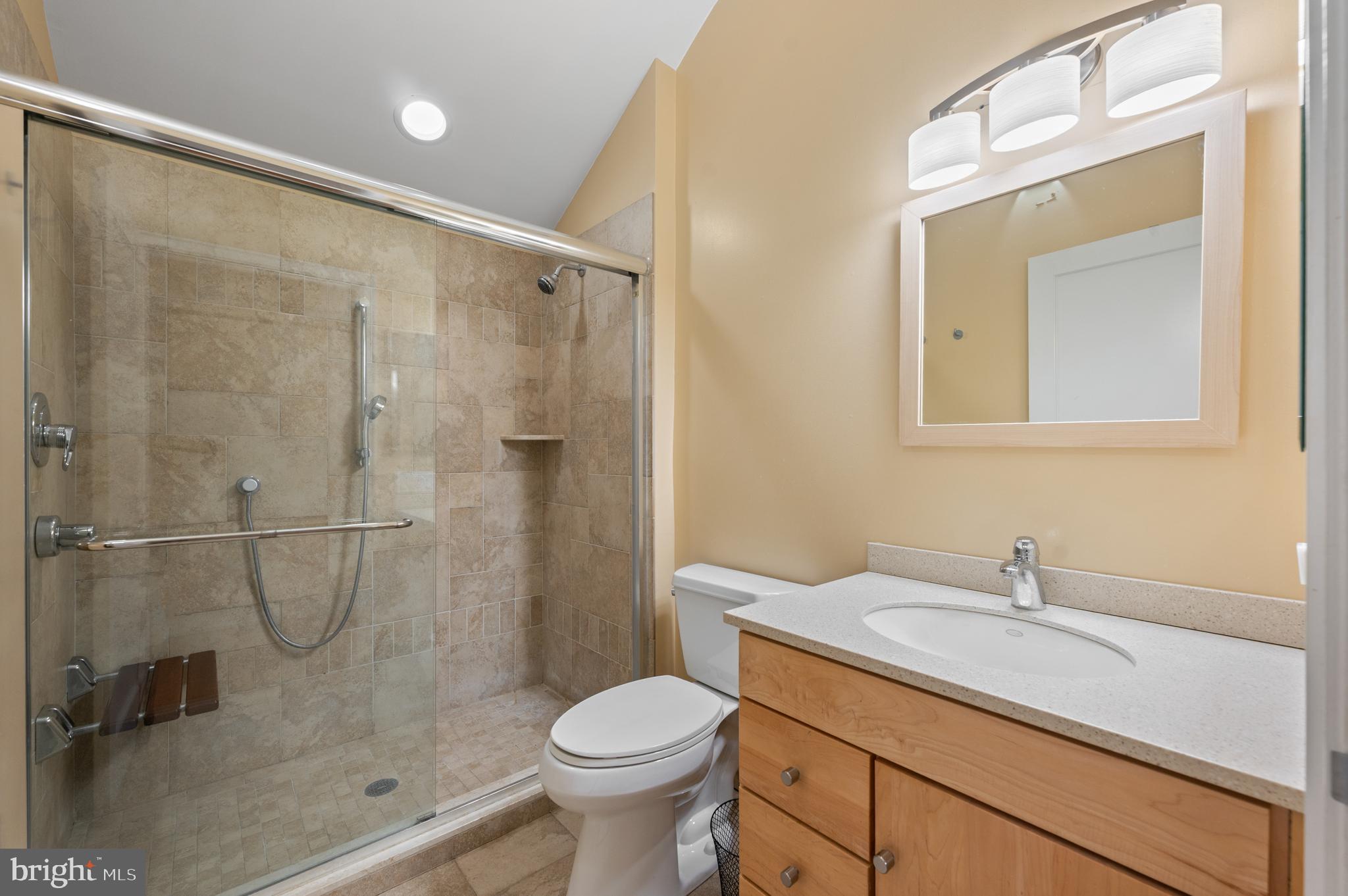 414 Mcclenaghan Mill Road Wynnewood, PA 19096 - Photo 31 of 43 a bathroom with a sink toilet and shower