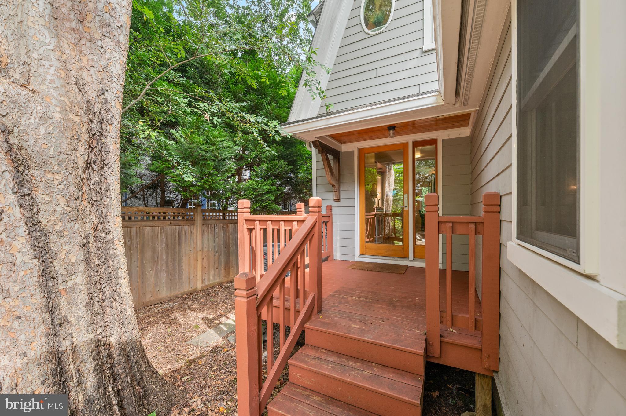 414 Mcclenaghan Mill Road Wynnewood, PA 19096 - Photo 9 of 43 a view of balcony with staircase