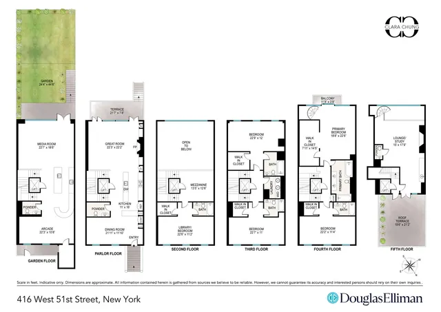 $11,750,000 | 416 West 51st Street | Hell's Kitchen