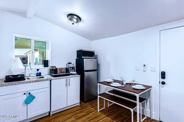 a room with storage and utility