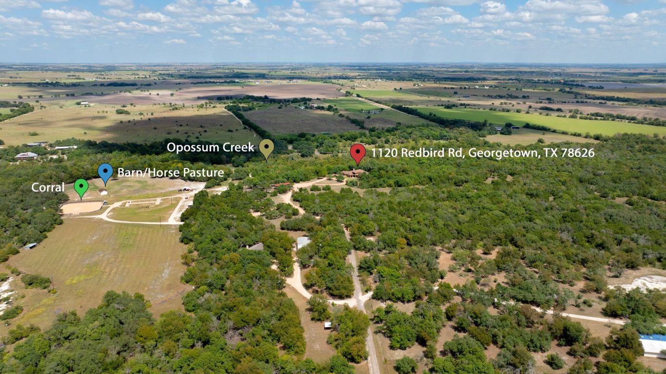 1120 Redbird Road Granger, TX 76530 - Photo 2 of 40 Overview of rural landscape