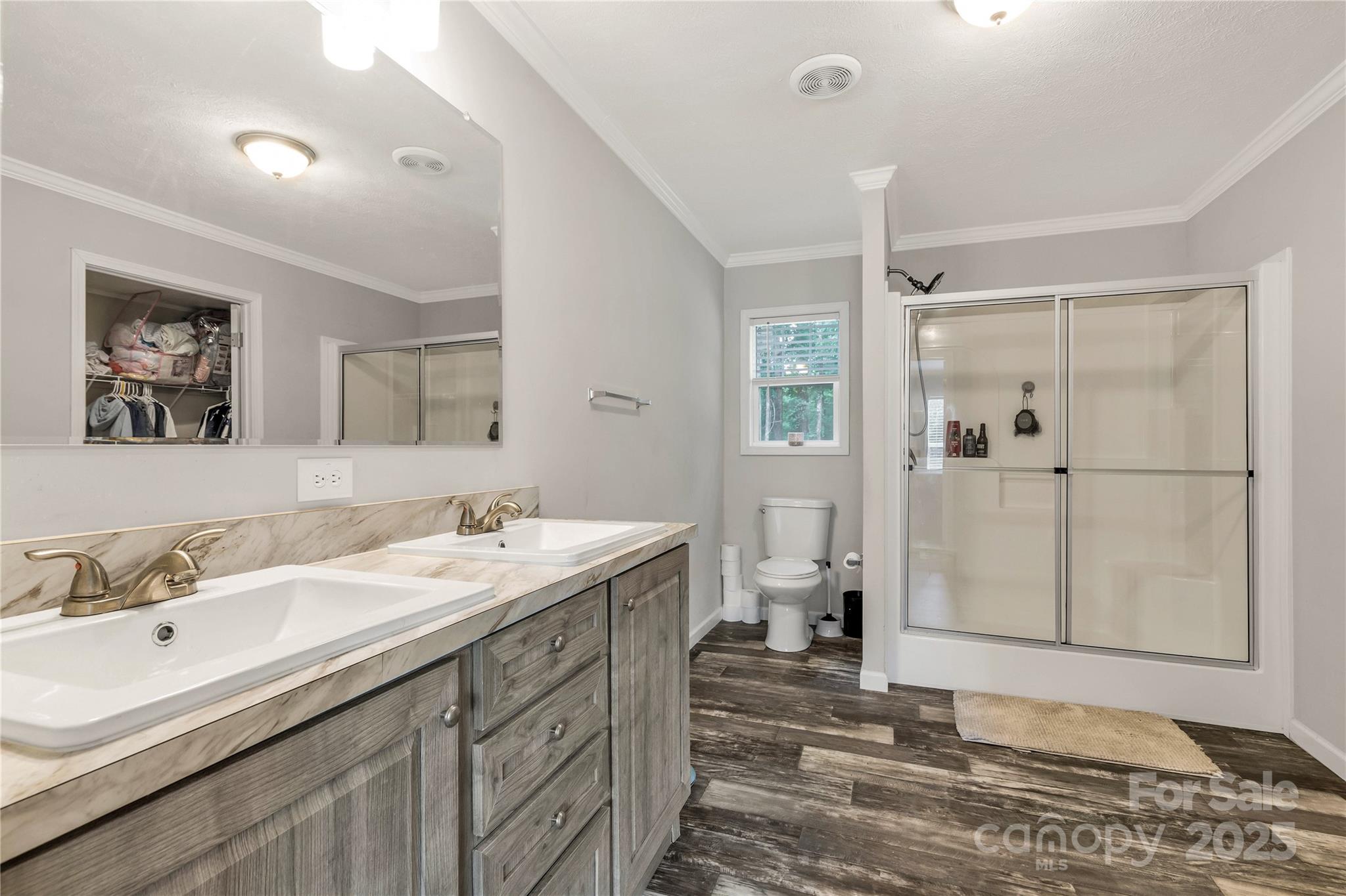 159 Blackmon Road Lancaster, SC 29720 - Photo 16 of 32 a spacious bathroom with a shower sink and toilet