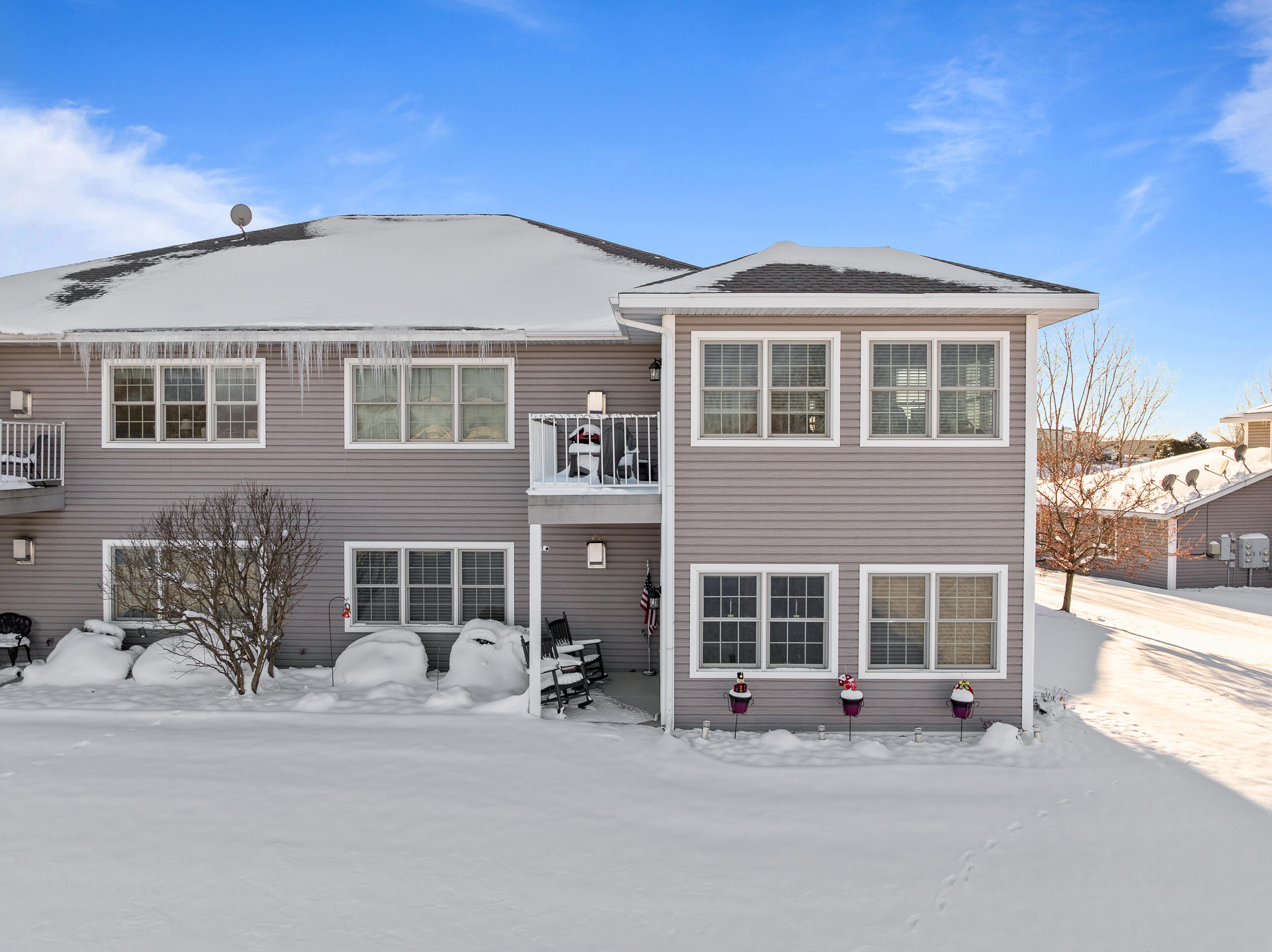 208 Potter Road, Unit 202 Elkhorn, WI 53121 - Photo 24 of 43 208 Potters Rd - Winter Exterior-8