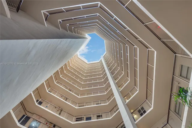 a view of a street with a building in front of it