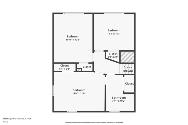 a picture of a bench in a white building