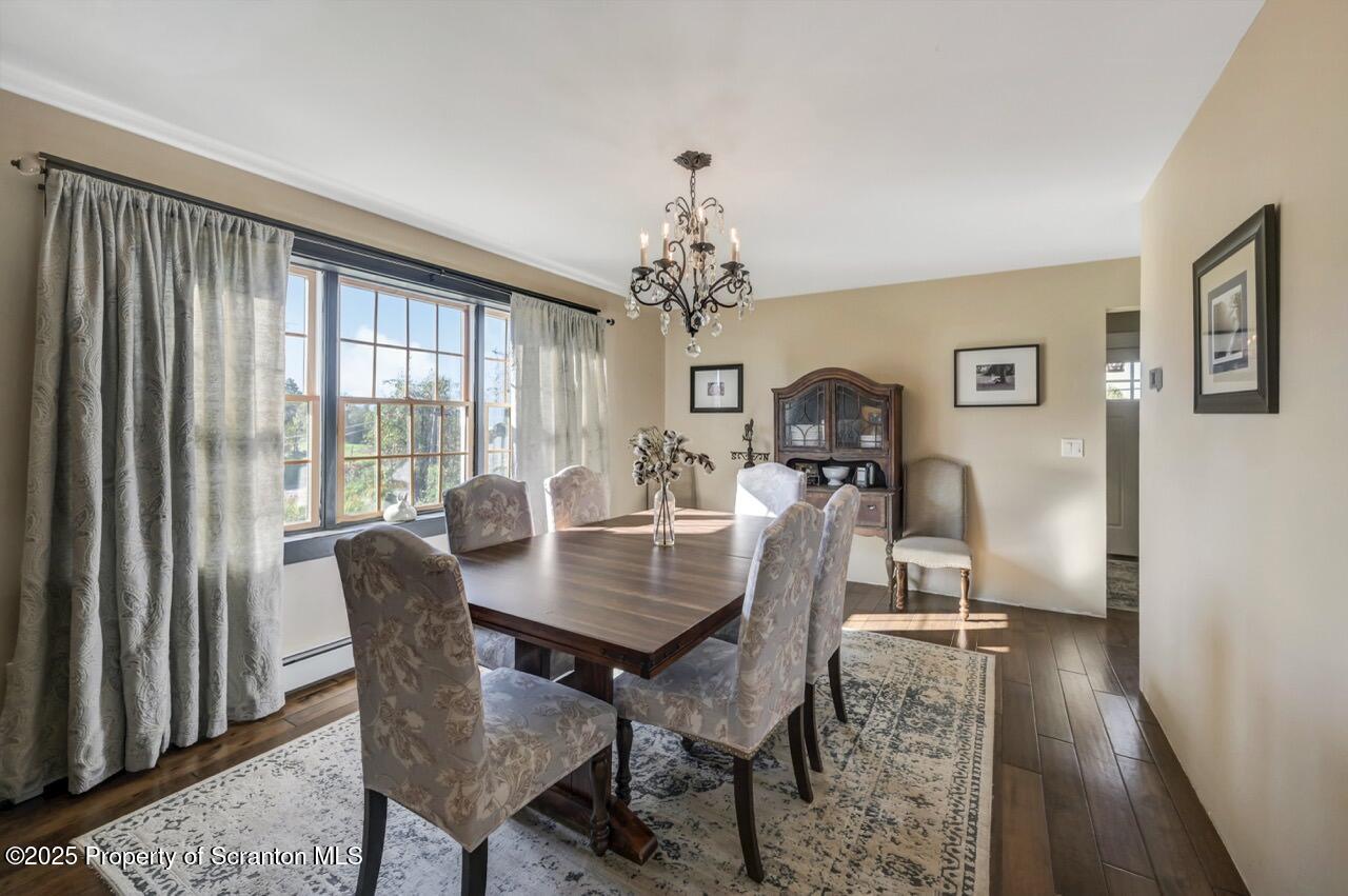2225 Cherry Hill Road Clarks Summit, PA 18411 - Photo 20 of 81 a view of a dining room with furniture window and outside view