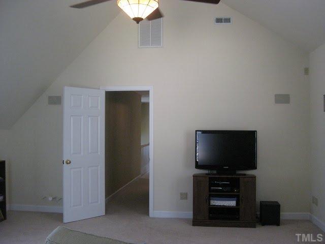 6405 Nowell Pointe Drive Raleigh, NC 27607 - Photo 17 of 19 LOOKING OUT INTO THE HALL FROM THE BONUS.