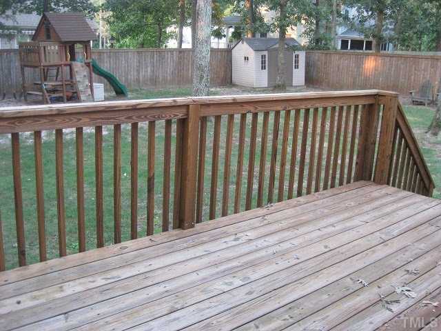 6405 Nowell Pointe Drive Raleigh, NC 27607 - Photo 18 of 19 PLAYSET AND CLUBHOUSE CONVEY WITH ACCEPTABLE OFFER.
