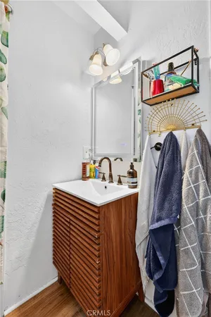 a view of city and mountain