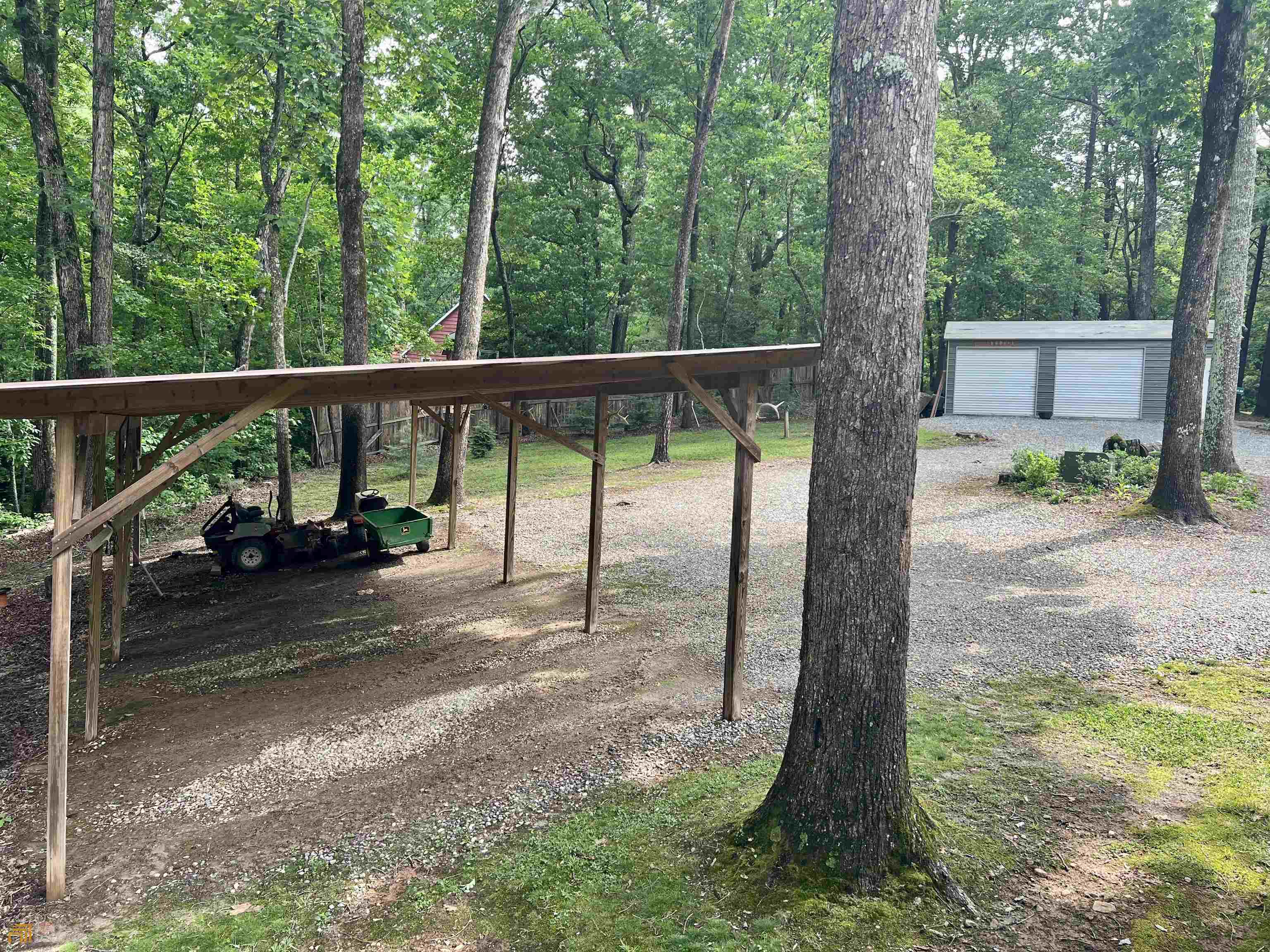 186 Holly Lane Cleveland, GA 30528 - Photo 26 of 58 a view of a yard with a tree