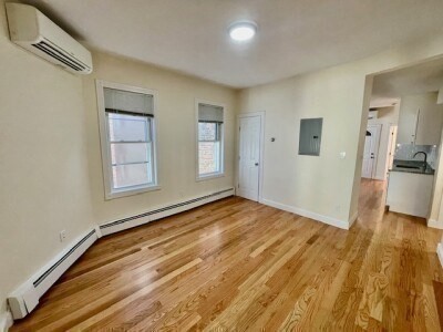 207 Princeton Street, Unit 2 Boston, MA 02128 - Photo 12 of 12 wooden floor in an empty room with a window
