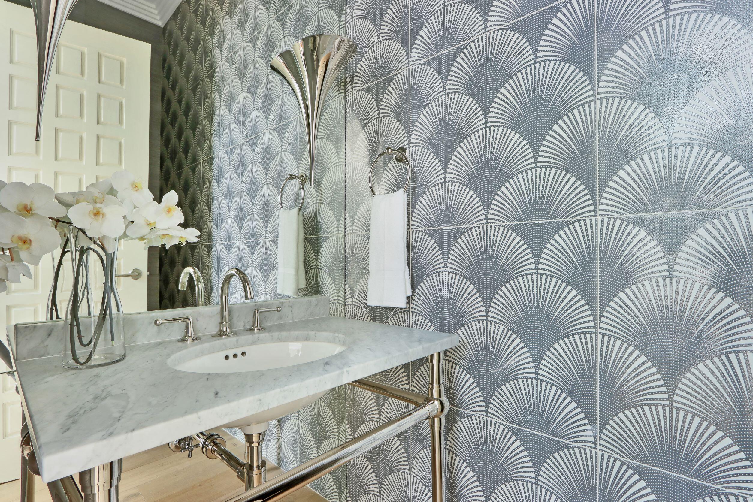 215 Indian Road Palm Beach, FL 33480 - Photo 28 of 33 a bathroom with a sink and mirror