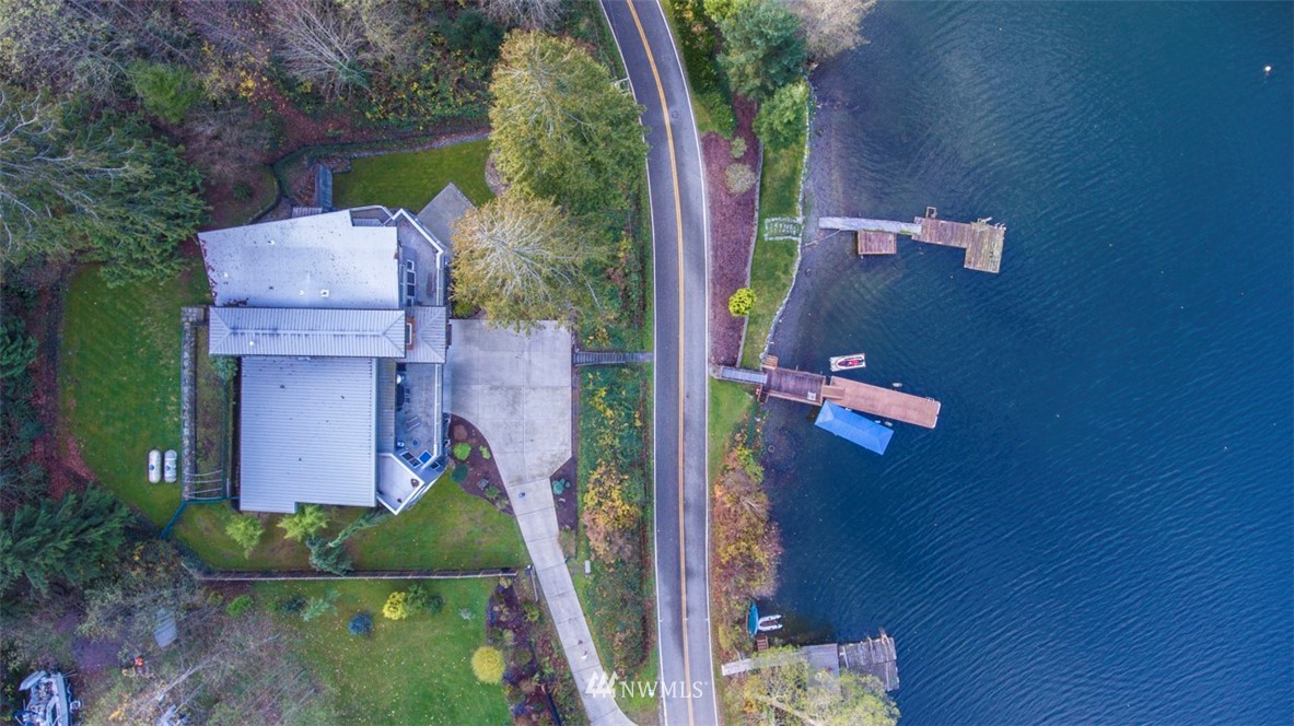 1333 Roy Road Bellingham, WA 98229 - Photo 4 of 37 an aerial view of residential house with outdoor space and swimming pool