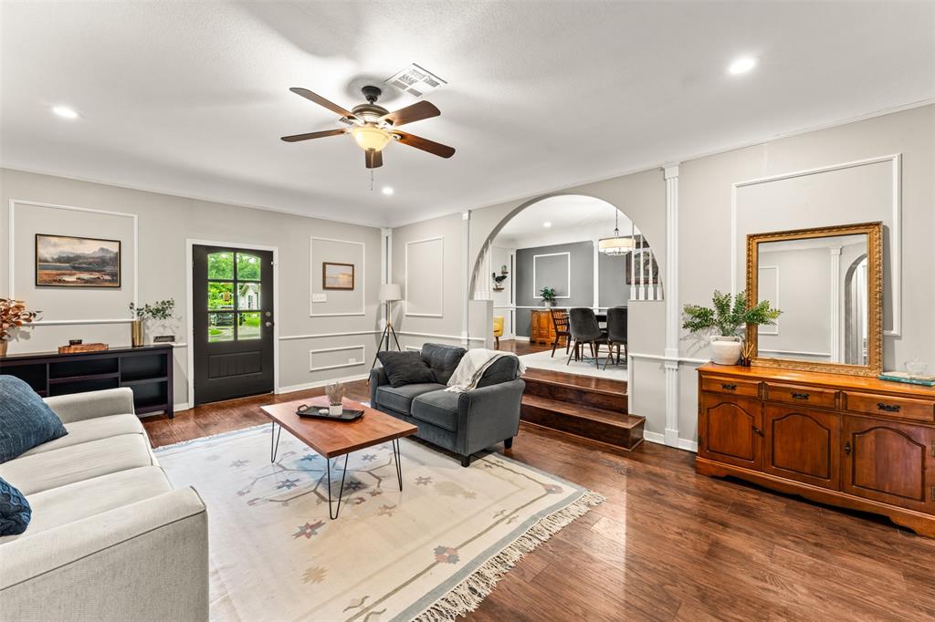3116 Alexander Avenue Waco, TX 76708 - Photo 6 of 40 a living room with furniture and a large window