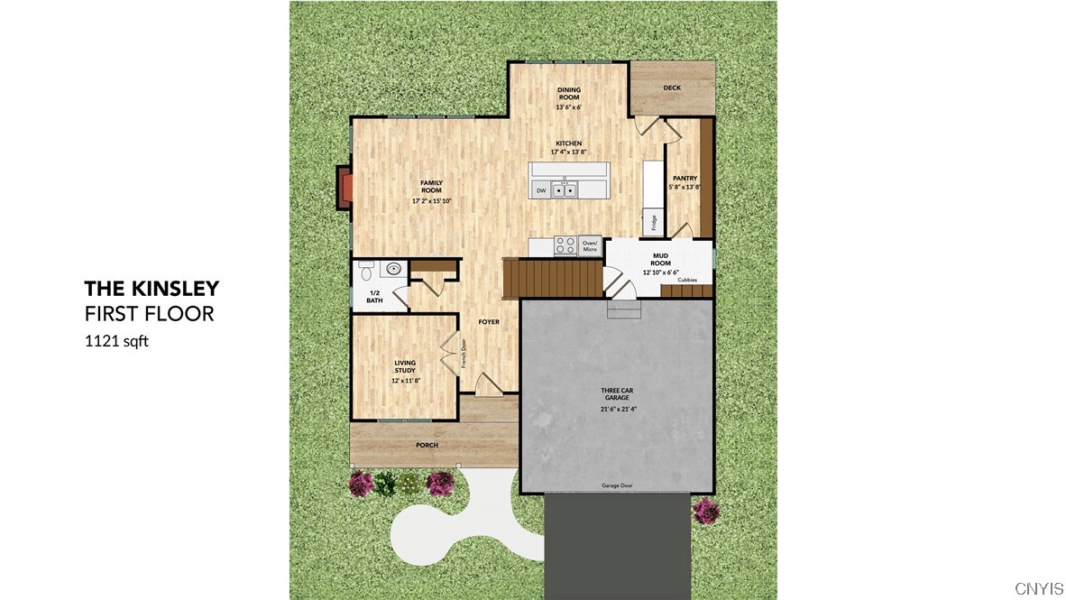 8901 Tulip Tree Path Lysander, NY 13027 - Photo 49 of 50 Floorplan - First Floor