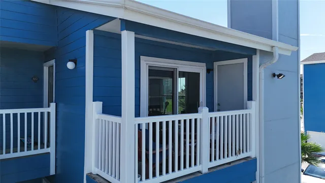 a view of a house with a porch