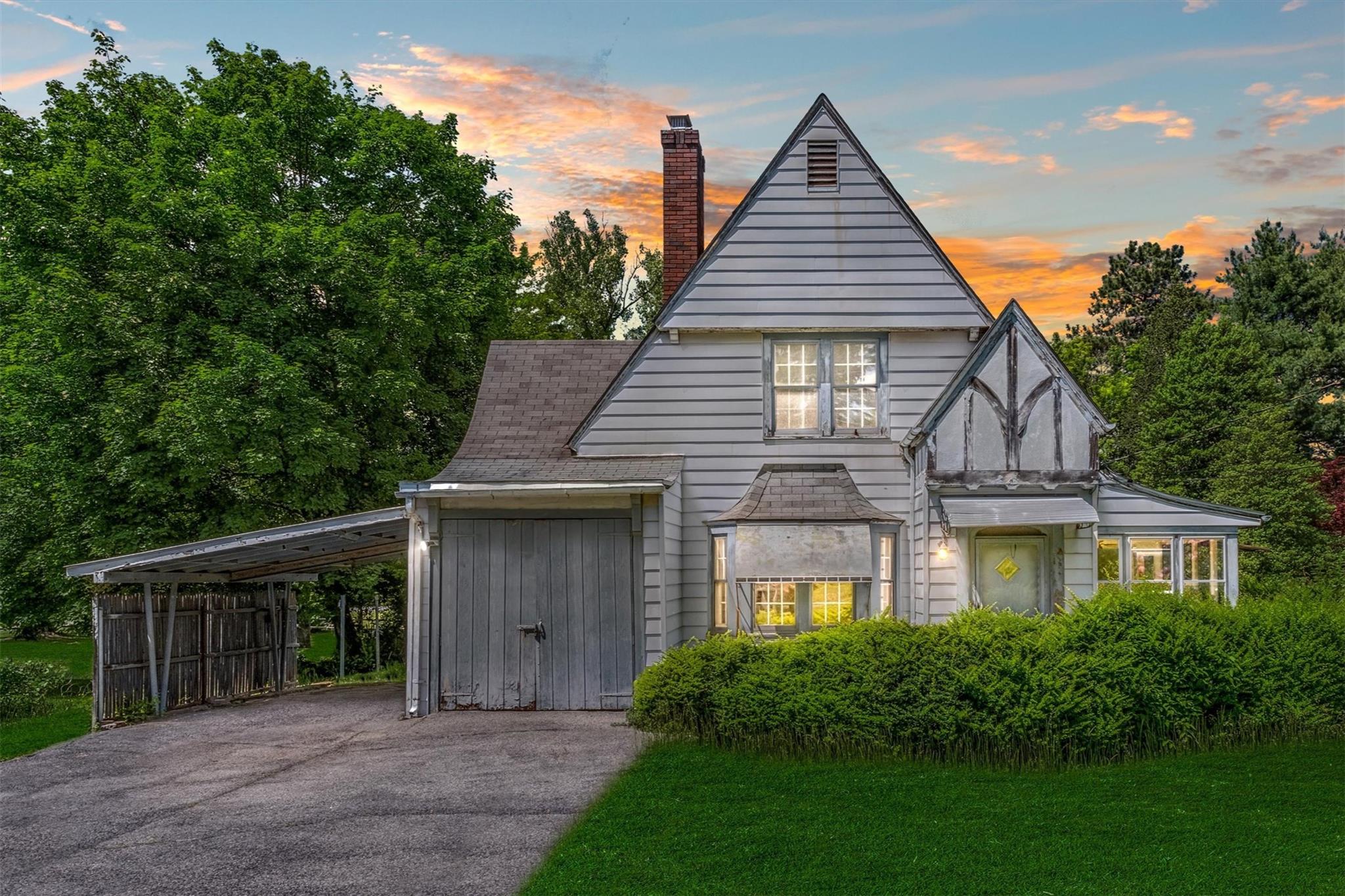 front view of a house