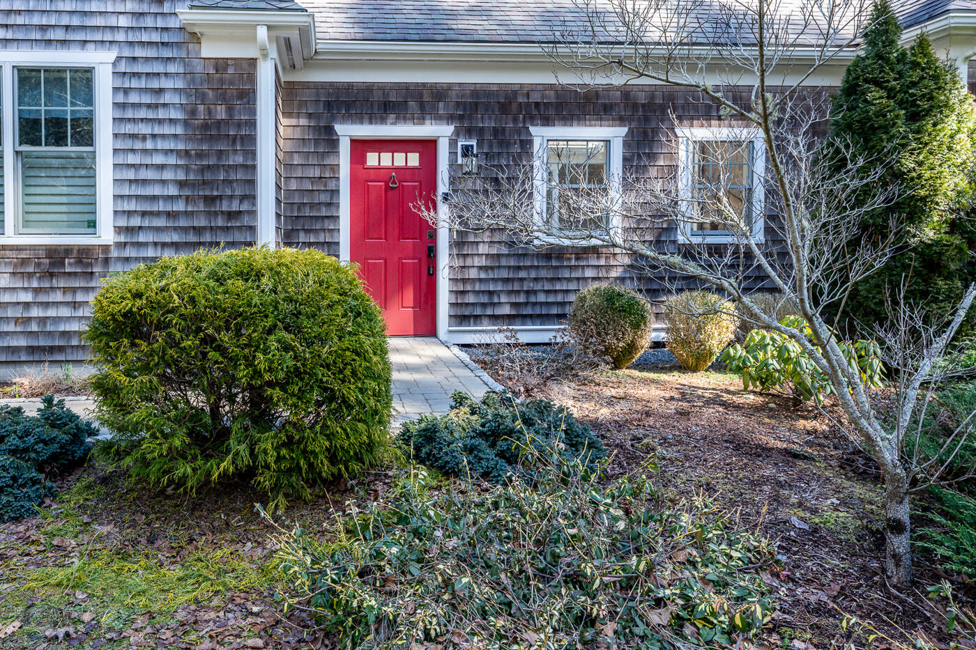 125 Woodside Road West Barnstable, MA 02668 - Photo 54 of 58 a front view of a house with garden