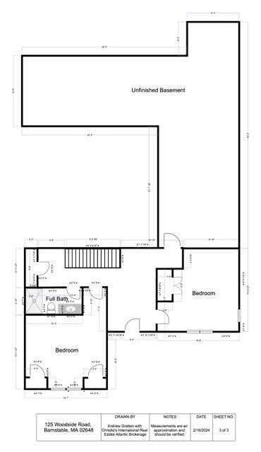 125 Woodside Road West Barnstable, MA 02668 - Photo 58 of 58 Floor Plan 3