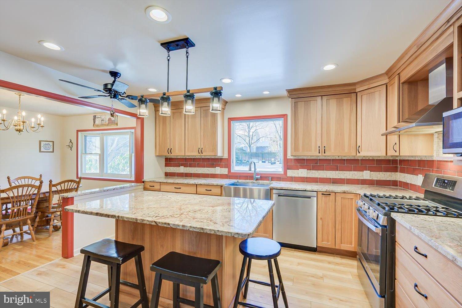 221 Hickory Corner Road East Windsor, NJ 08520 - Photo 8 of 29 Modern kitchen with elegant wood accents.