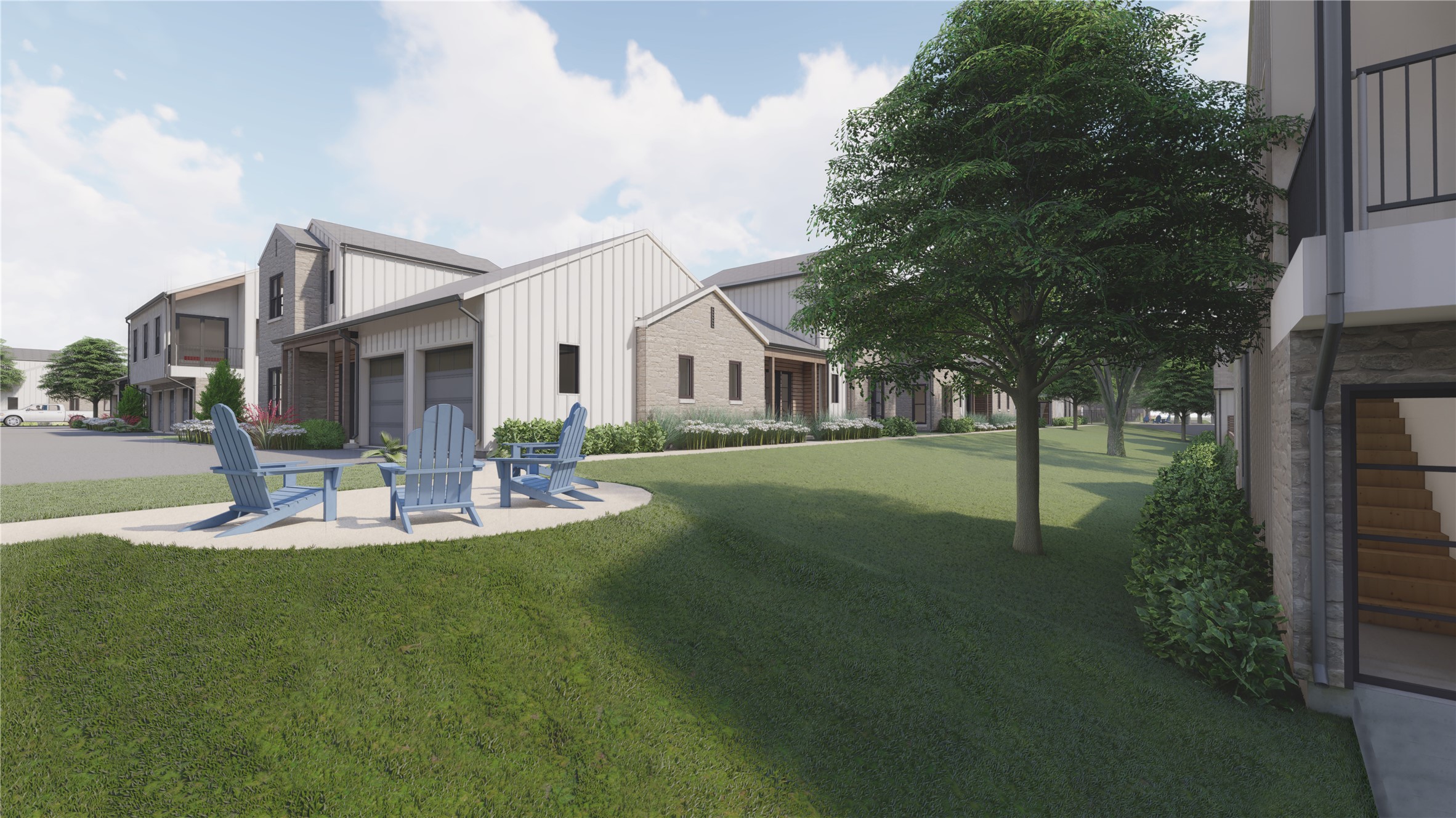 1601-622 Mustang Drive Marble Falls, TX 78654 - Photo 1 of 16 a view of a house with a backyard porch and sitting area