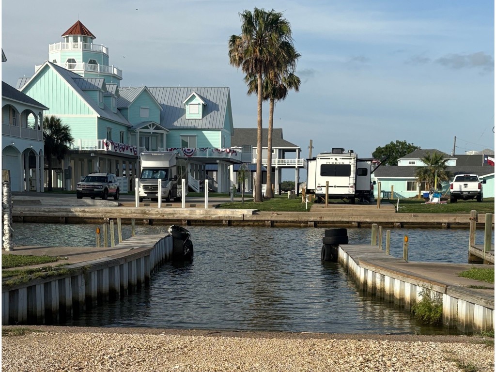 1256 Resort Road Crystal Beach, TX 77650 - Photo 18 of 21 Boat ramp inside the park.