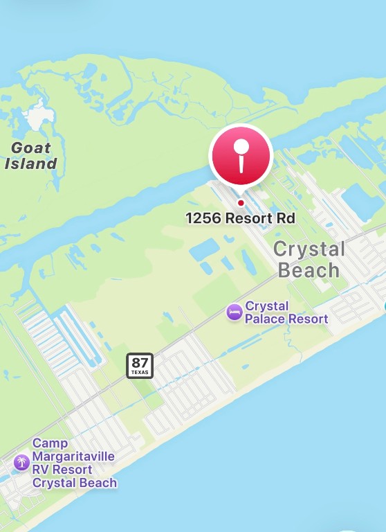 1256 Resort Road Crystal Beach, TX 77650 - Photo 21 of 21 In the center of Crystal Beach, 3 miles to Margaritaville.
