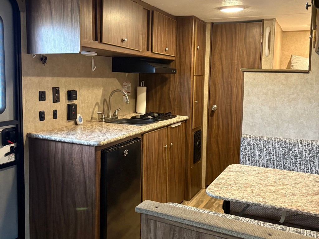 1256 Resort Road Crystal Beach, TX 77650 - Photo 10 of 21 Kitchen inside RV.