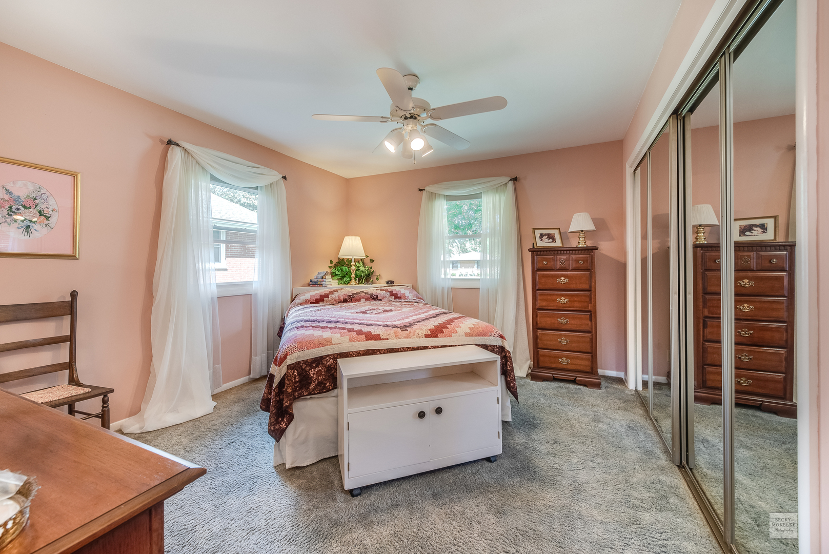 115 Neil Road Sugar Grove, IL 60554 - Photo 14 of 21 a bedroom with a bed and a desk