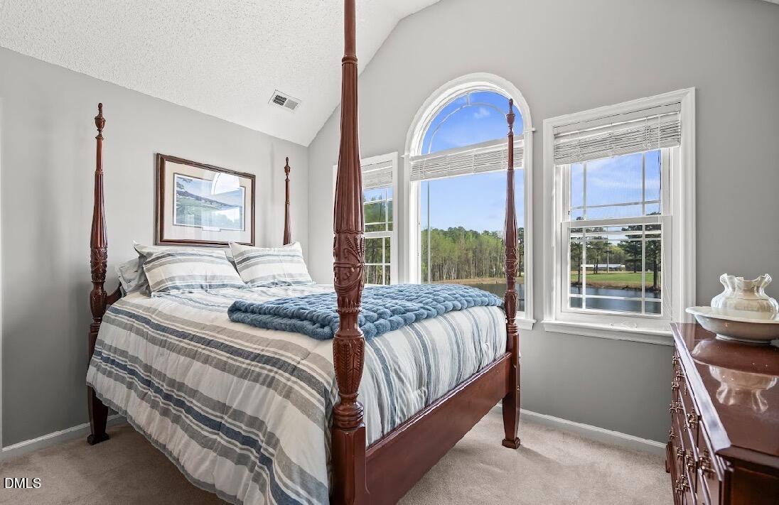 5780 McArthur Road Broadway, NC 27505 - Photo 29 of 40 a bedroom with a bed and a large window