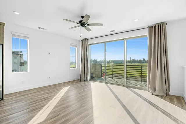 a view of a livingroom with a staircase