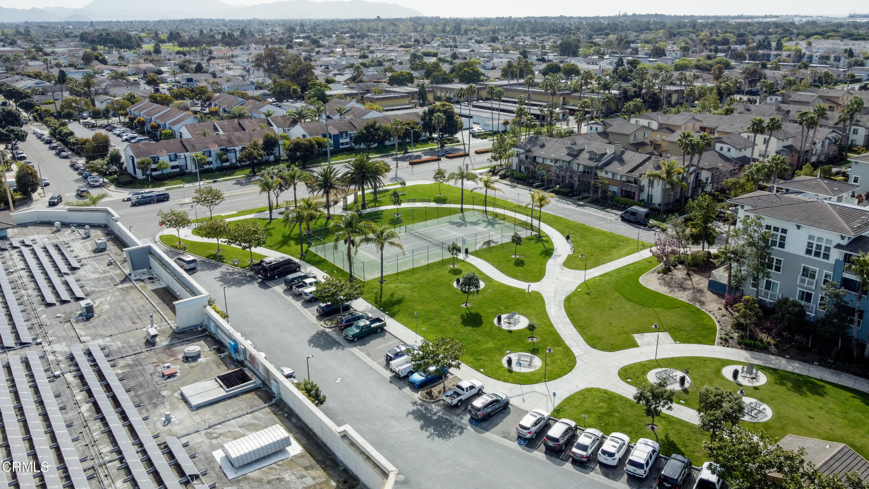 1536 Seabridge Lane Oxnard, CA 93035 - Photo 31 of 38 an aerial view of a swimming pool a yard and mountain